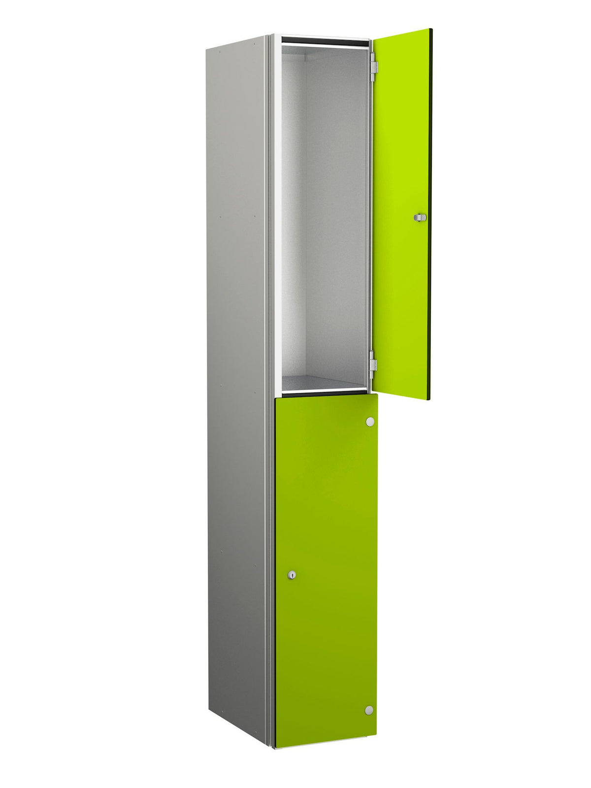ZENBOX WET AREA LOCKERS WITH SGL DOORS - LIME GREEN 2 DOOR Storage Lockers > Lockers > Cabinets > Storage > Probe > One Stop For Safety   