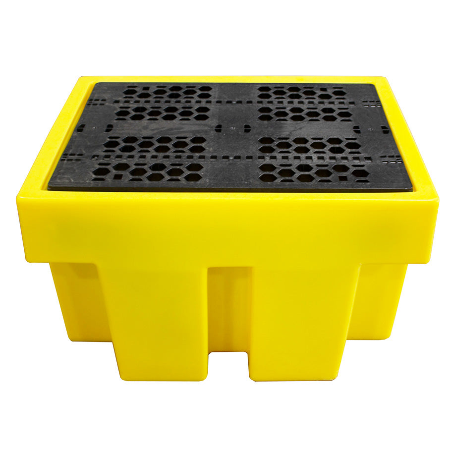 BP1 1 Drum Spill Pallet with Removable Grid - Suitable for 1 x 205 Litre Drum Spill Pallet > Drum Spill Pallet > Spill Containment > Spill Control > Romold > One Stop For Safety    