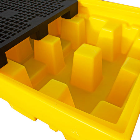 BB2 IBC Spill Pallet Bund with Removable Grid - Suitable for 2 x 1000 Litre IBC Unit Spill Pallet > IBC Storage Tank > Spill Containment > Spill Control > Romold > One Stop For Safety   