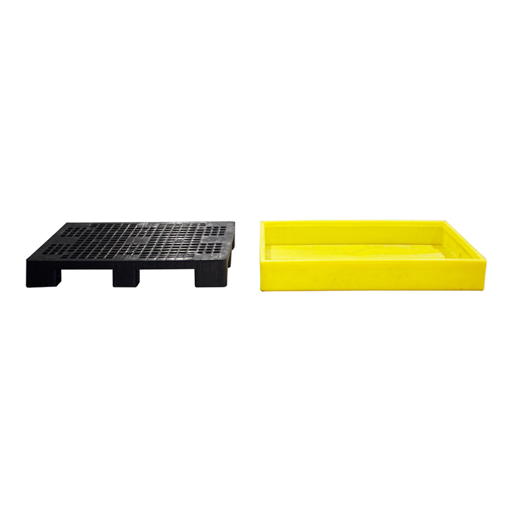 BF2 Bund Spill Deck Flooring with Removable Grids & 130 Litre Sump Capacity - Suitable for 2 x 205ltr drums Spill Pallet > Bunded Spill Deck > Spill Containment > Spill Control > Romold > One Stop For Safety   