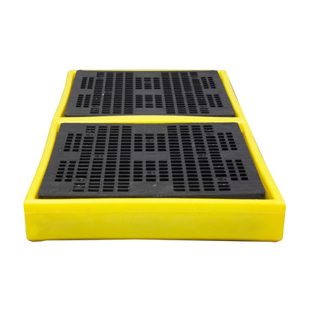 BF4S Bund Spill Deck Flooring with Removable Grids & Inline 300 Litre Sump Capacity Spill Pallet > Bunded Spill Deck > Spill Containment > Spill Control > Romold > One Stop For Safety   