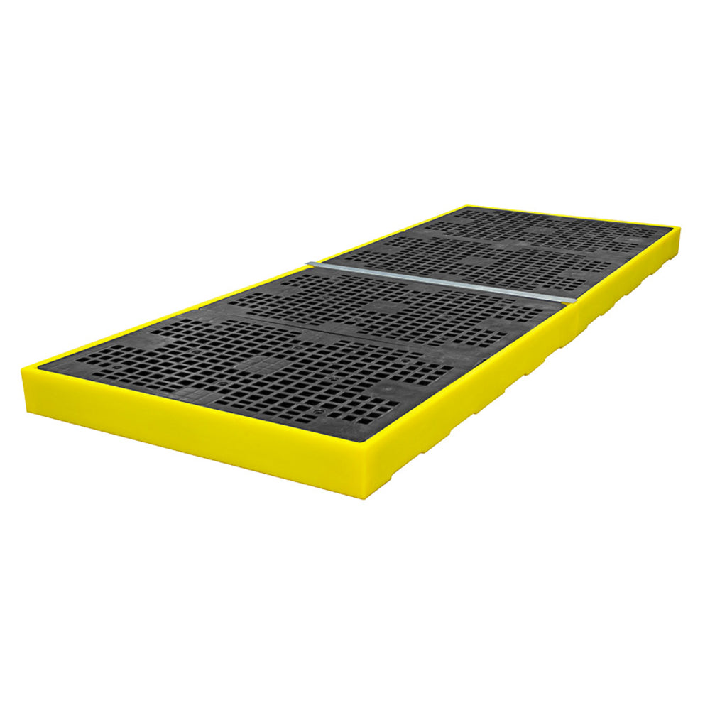 BF8 Bund Spill Deck Flooring with Removable Grids & 430 Litre Sump Capacity - Suitable for 8 x 205ltr drums Spill Pallet > Bunded Spill Deck > Spill Containment > Spill Control > Romold > One Stop For Safety    
