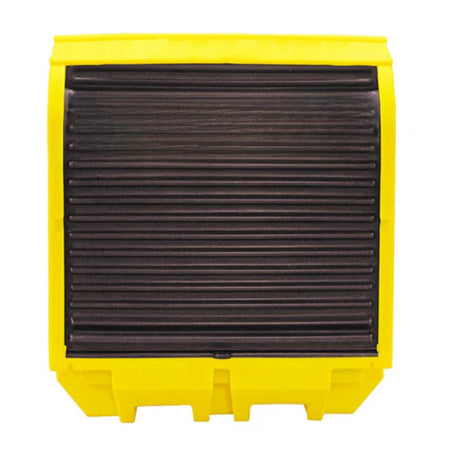 BP2HC Hard Covered Drum Spill Pallet with Lockable Roller Shutter Door Spill Pallet > Covered Spill Pallet Bunds > Spill Containment > Spill Control > Romold > One Stop For Safety    