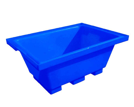 Heavy Duty Construction Mortar Mixing Tubs in Blue with a 250 Litre Capacity Mortar Tubs > Manual Handling > Plastics Tubs > One Stop For Safety   