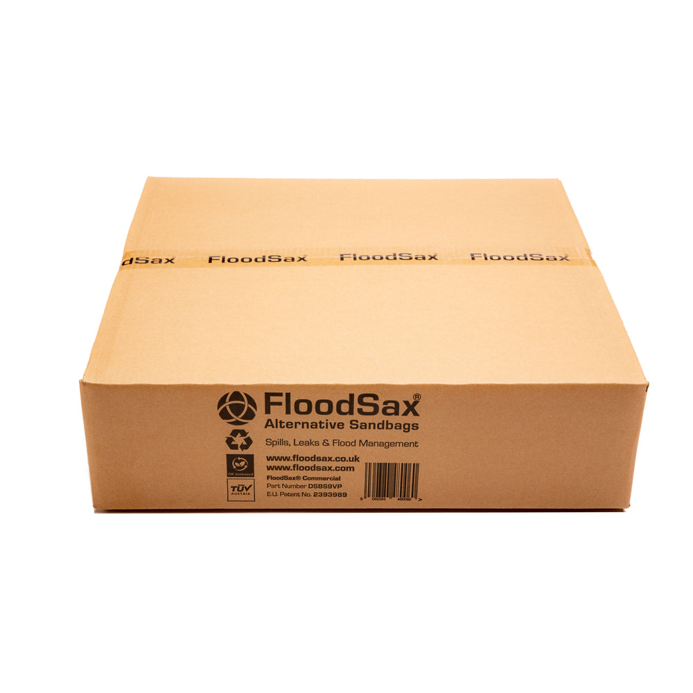 FloodSax Original Alternative 20 Litre Sandless Sandbag - Pack of 5 Flood > Barrier > Storm > Door Barrier > Stormguard > 30FP0001 One Stop For Safety   