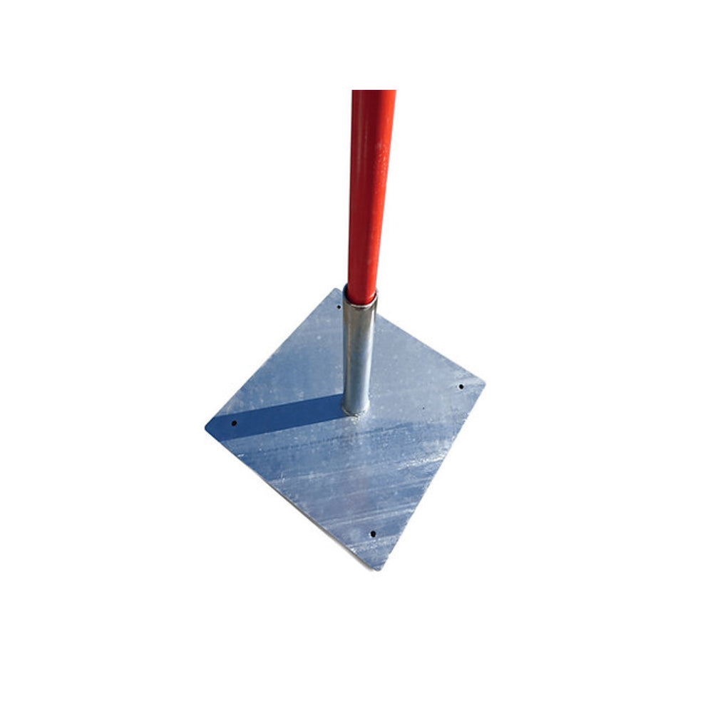 GS6 Guardian Goalpost Barrier Kit 1 with Poles, Steel Bases & Bunting  One Stop For Safety    