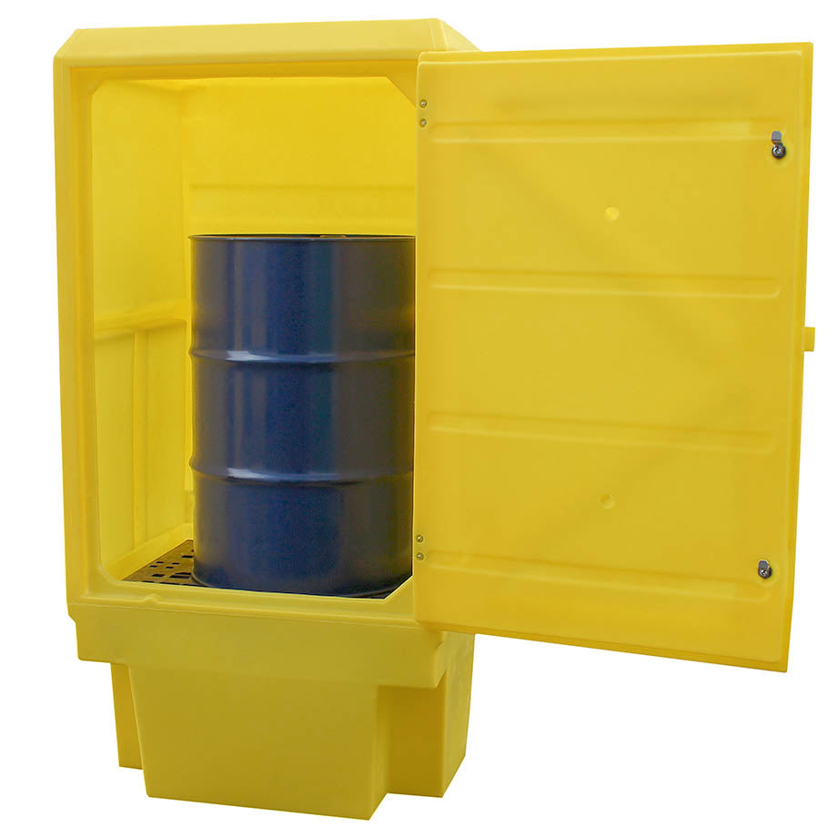 PSC3 Bunded Storage Cabinet with 225 Litre Sump & Lockable Door - 1835mm High Spill Cabinet > Coshh > Spill Containment > Spill Control > Romold > One Stop For Safety   