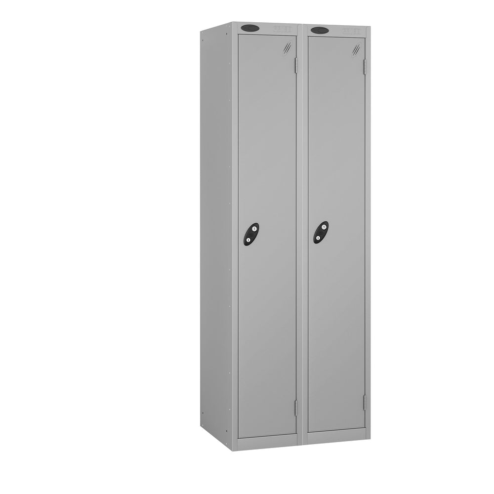PROBEBOX STANDARD 2 NEST STEEL LOCKERS - DUST SILVER 1 DOOR Storage Lockers > Lockers > Cabinets > Storage > Probe > One Stop For Safety   