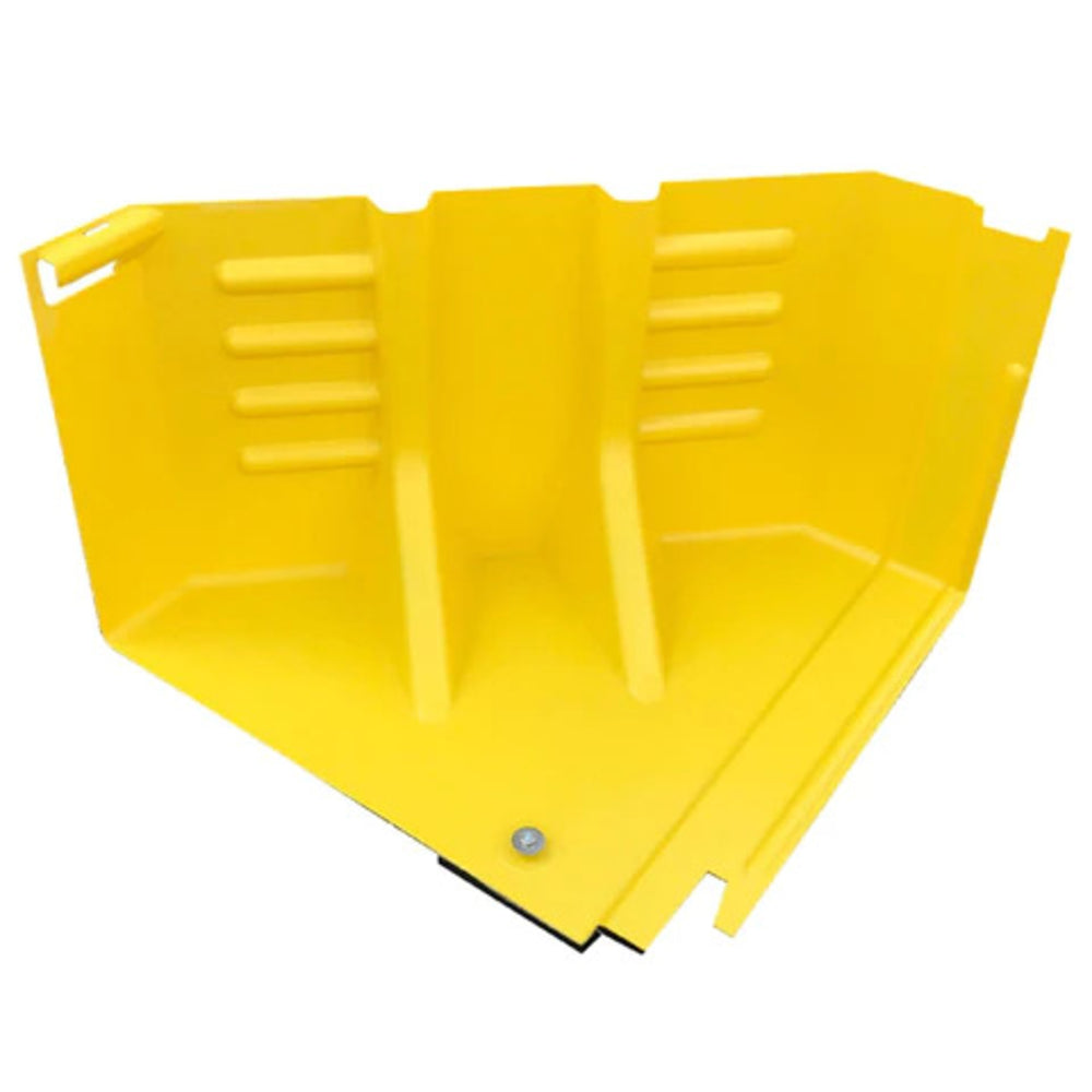 Floodfence Lightweight Flood Diverter Corner Barrier in Yellow Flood > Barrier > Storm > Fluvial > Emtez > Romold One Stop For Safety   