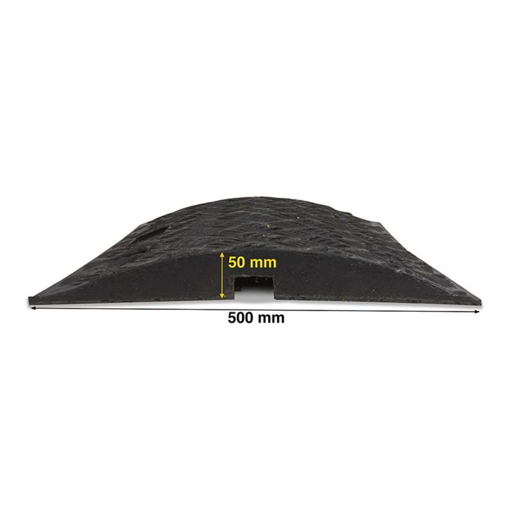 Speed Ramp in Black with 50mm Heavy Duty Sections - 8m Complete Kit Speed Ramps > Speed Bumps > Sleeping Policeman > Car Park > Traffic > One Stop For Safety   