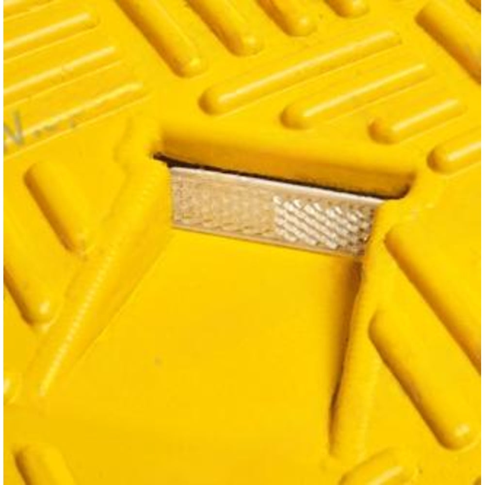 Speed Ramp in Yellow with 50mm Heavy Duty Sections - 2m Complete Kit Speed Ramps > Speed Bumps > Sleeping Policeman > Car Park > Traffic > One Stop For Safety   