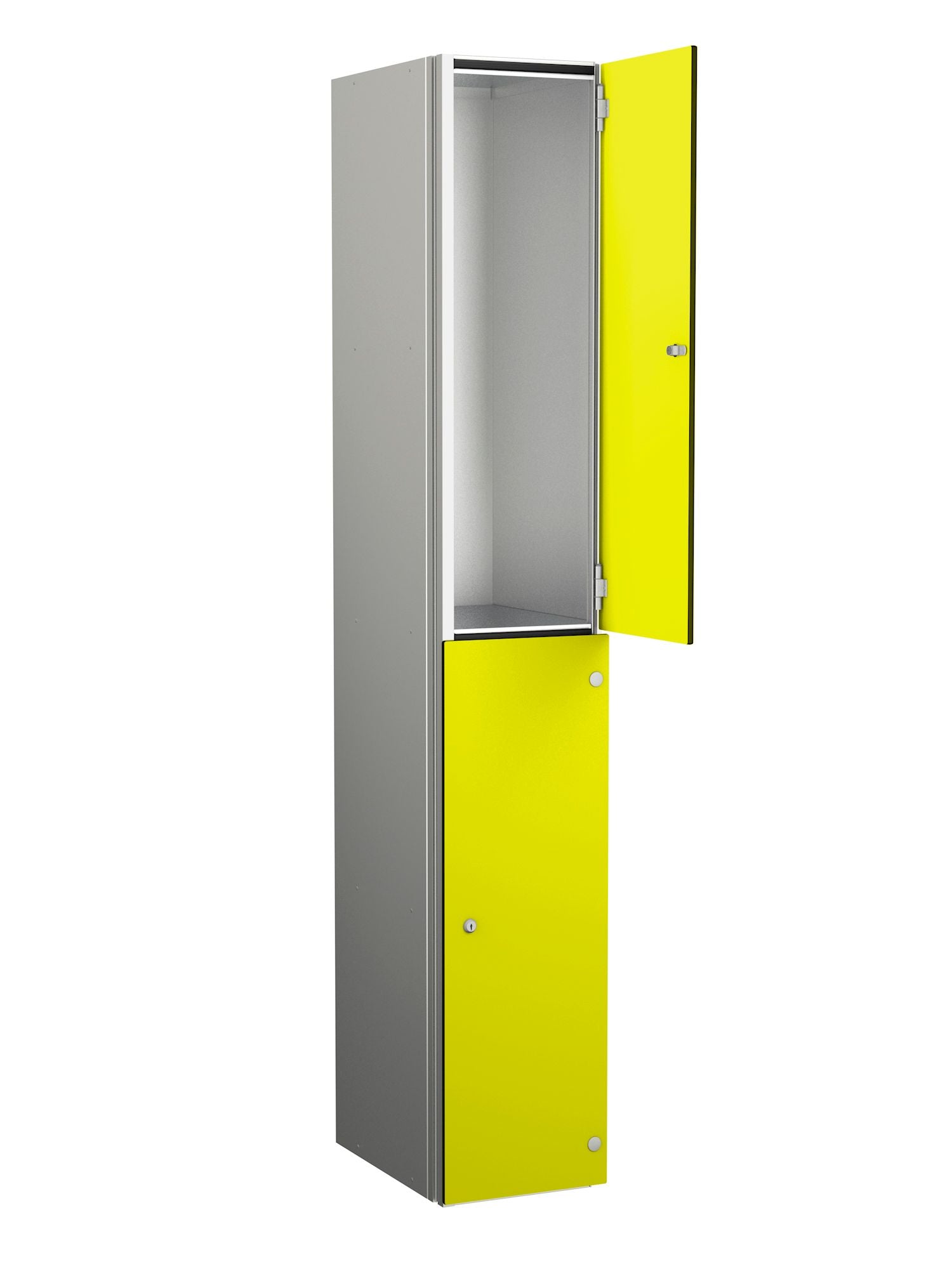 ZENBOX WET AREA LOCKERS WITH SGL DOORS - LIME YELLOW 2 DOOR Storage Lockers > Lockers > Cabinets > Storage > Probe > One Stop For Safety   