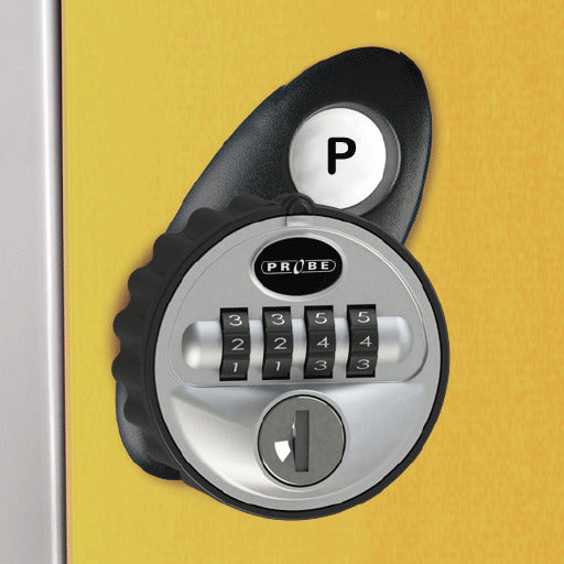 PROBEBOX STANDARD 1 NEST STEEL LOCKERS - SMOKEY WHITE 2 DOOR Storage Lockers > Lockers > Cabinets > Storage > Probe > One Stop For Safety   