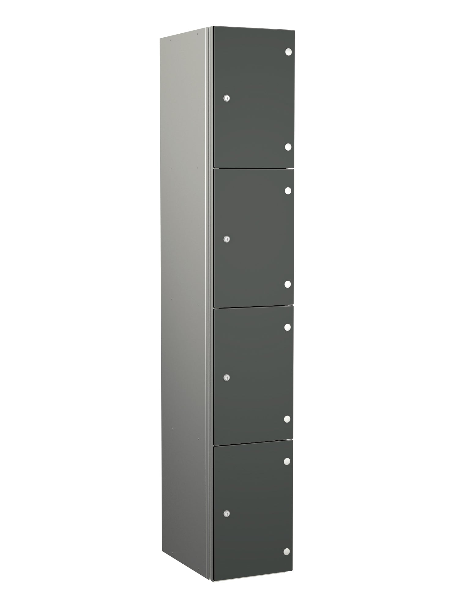 ZENBOX WET AREA LOCKERS WITH SGL DOORS - DARK GREY 4 DOOR Storage Lockers > Lockers > Cabinets > Storage > Probe > One Stop For Safety   