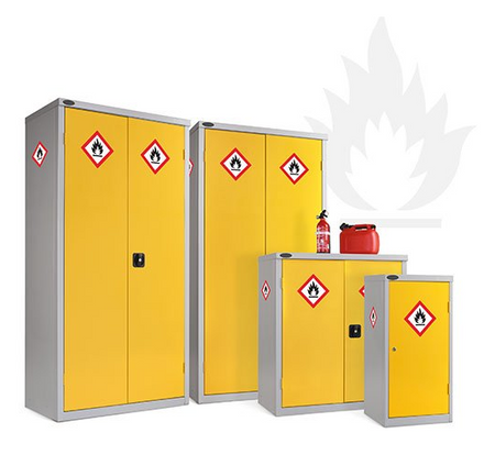 Small Hazardous Storage Coshh Cabinet with 2 Shelves and Lockable Door Storage Lockers > Lockers > Cabinets > Storage > Probe > One Stop For Safety   