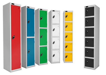 PROBEBOX STANDARD 1 NEST STEEL LOCKERS - ELECTRIC BLUE 2 DOOR Storage Lockers > Lockers > Cabinets > Storage > Probe > One Stop For Safety   