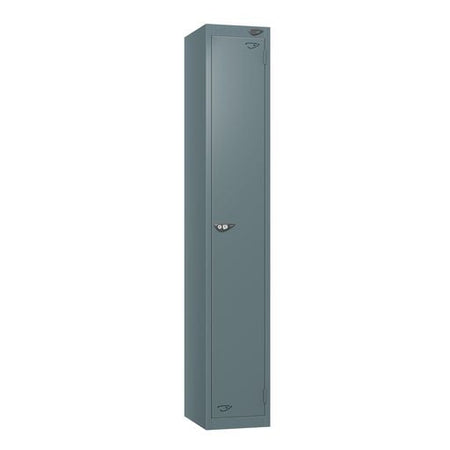 PURE SCHOOL LOCKERS WITH SLATE GREY BODY - SLATE GREY 1 DOOR Storage Lockers > Lockers > Cabinets > Storage > Pure > One Stop For Safety   