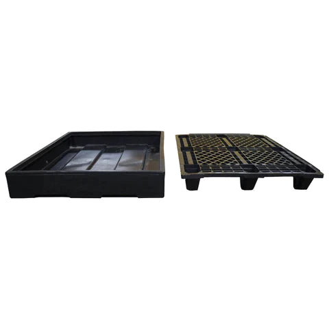 EC02D Romold Bund Spill Deck Flooring with Removable Grids & 130 Litre Sump Capacity Spill Pallet > Bunded Spill Deck > Spill Containment > Spill Control > Romold > One Stop For Safety   
