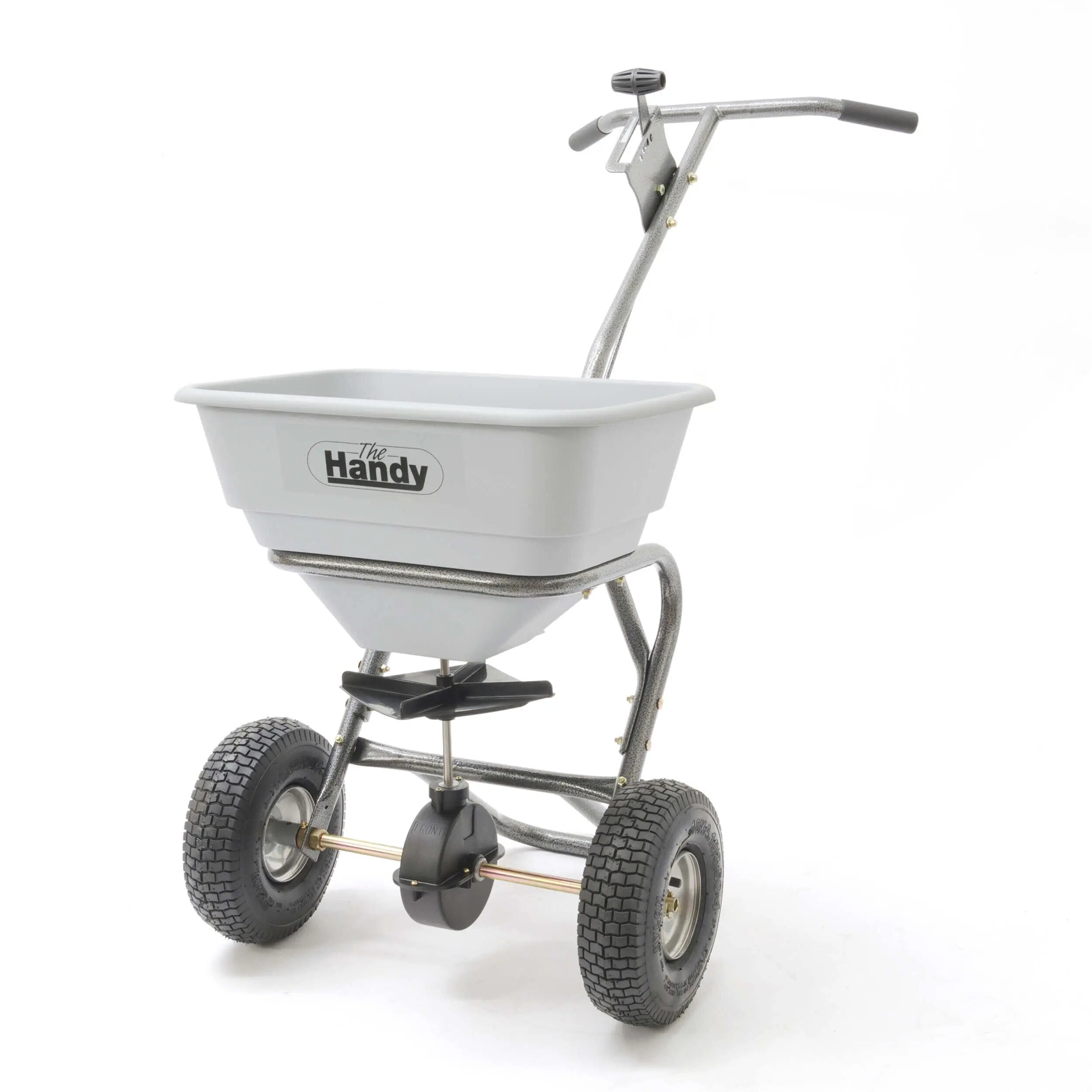 The Handy Walk Behind Heavy Duty 32kg (70lb) Broadcast Spreader Grit Bin > Winter > De-Icing Salt One Stop For Safety   