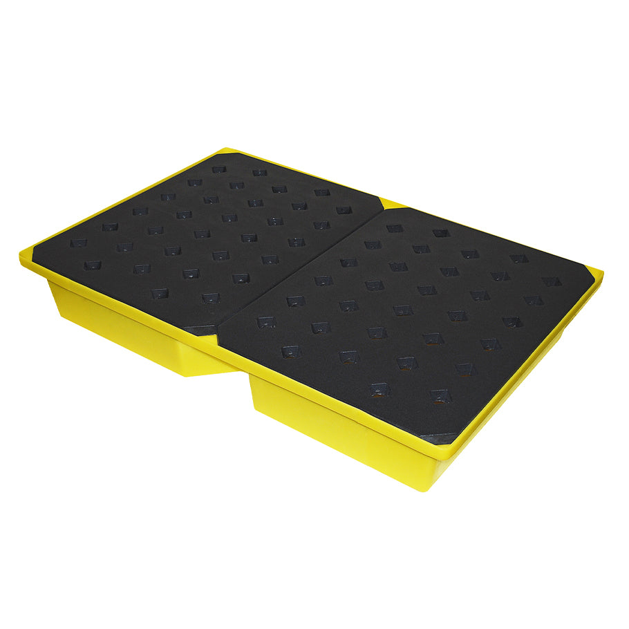 ST100 Drum Spill Drip Tray with Removable Grid - 104 Litre Capacity Spill Pallet > Spill Drip Tray > Spill Containment > Spill Control > Romold > One Stop For Safety   