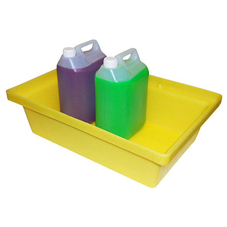 ST20BASE Drum Spill Drip Tray without Grid - 22 Litre Capacity Spill Pallet > Spill Drip Tray > Spill Containment > Spill Control > Romold > One Stop For Safety   