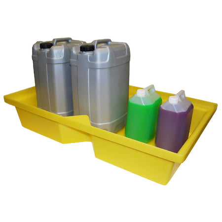 ST60BASE Drum Spill Drip Tray without Grid - 63 Litre Capacity Spill Pallet > Spill Drip Tray > Spill Containment > Spill Control > Romold > One Stop For Safety   