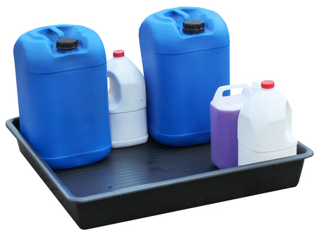 64 Litre Drip Tray with Ribbed Profile Sump - TT64 Spill Tray Spill Tray > Drip Tray > Spill Containment > Spill Control > Romold > One Stop For Safety   