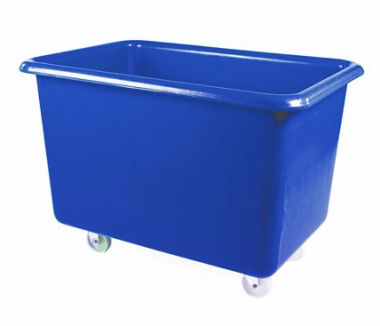 RB0403B Premium Mobile Container Trucks in Blue - 425 Litre Capacity Mobile Containers > Manual Handling > Plastics Tubs > One Stop For Safety   